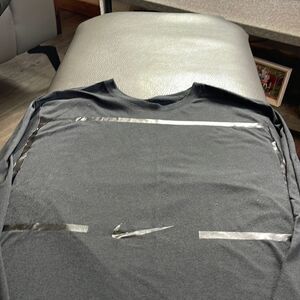 Nike dri-fit mens large long sleeved shirt, nice logo on front.